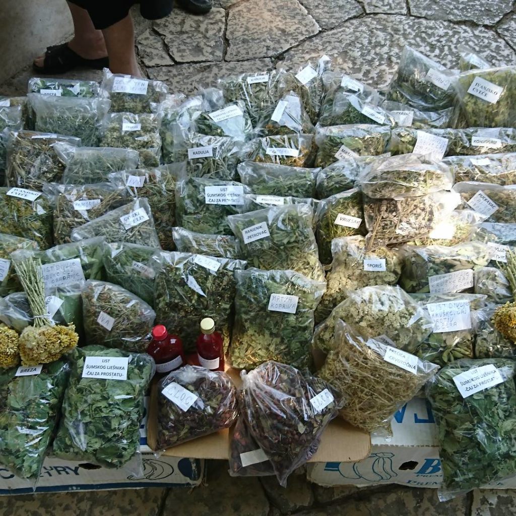 handpicked herbs