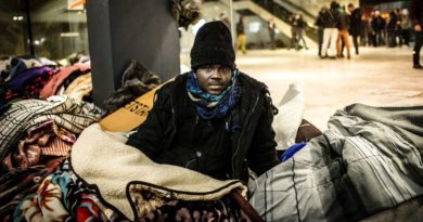 Migrant Gare du Nord