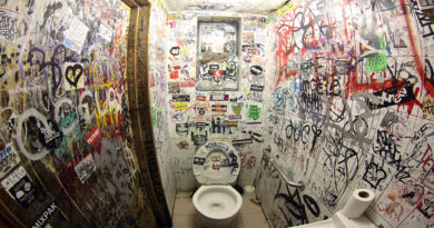Grafiti toilet