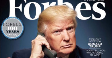 Forbes Cover Donald Trump