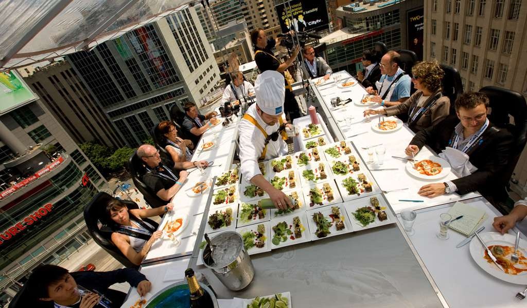 Dinner in the Sky Brussels Express