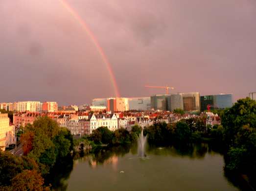 Brussels rainbow