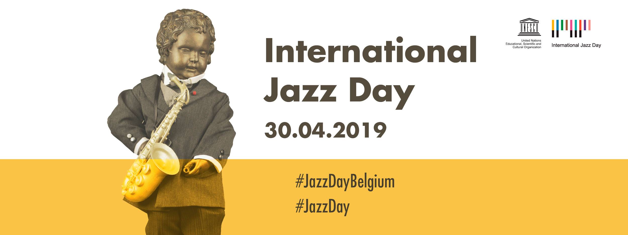 UNESCO International Jazz Day in Belgium: 30th of April - Brussels