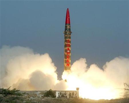 Pakistan nuclear red